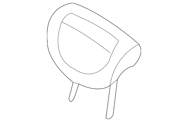89700-4D172AGU Деталь HEADREST, LEFT