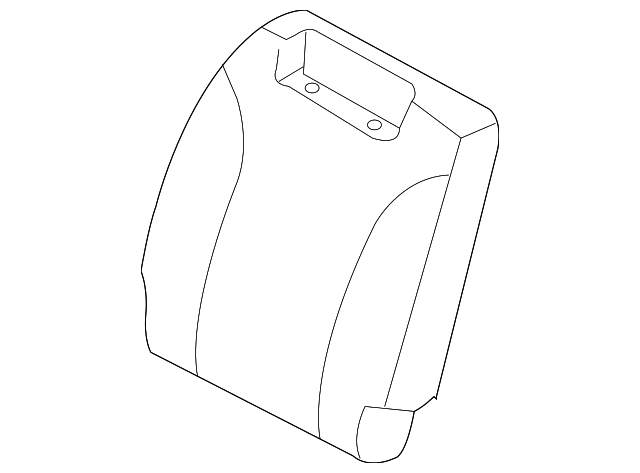 89460-4D134AGV Деталь SEAT BACK COVER, RIGHT