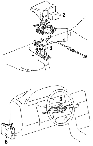 LS400 CRUISE CONTROL SYSTEM