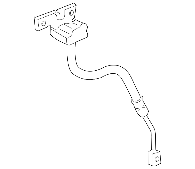 10333772 Деталь BRAKE HOSE, LEFT