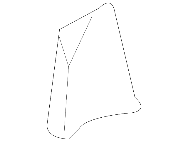 25790862 Деталь STONE GUARD, RIGHT