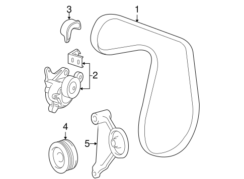 Camry BELTS & PULLEYS