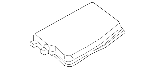 82662-12260 Деталь FUSE & RELAY BOX UPPER COVER