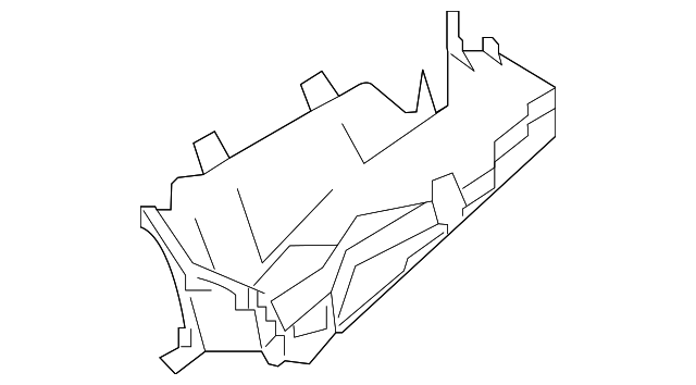 82663-12130 Деталь FUSE & RELAY BOX LOWER COVER