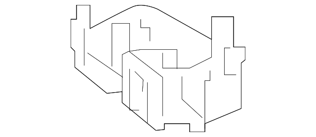 82663-12070 Деталь RELAY BOX LOWER COVER