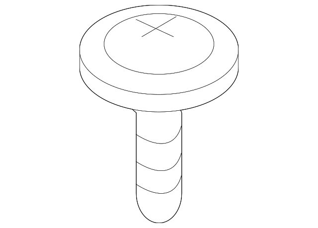 41-00-7-135-209 FRONT MOLDING SCREW