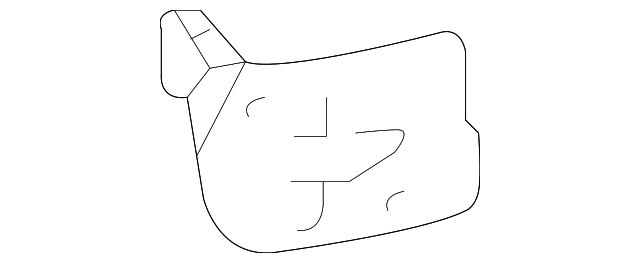 57225-48060 SIDE SUPPORT BRACE, RIGHT
