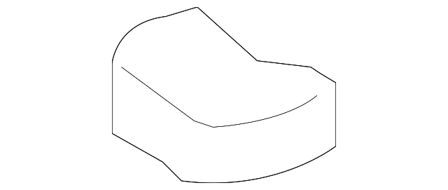 53829-50010 Деталь FENDER PROTECTOR, LEFT