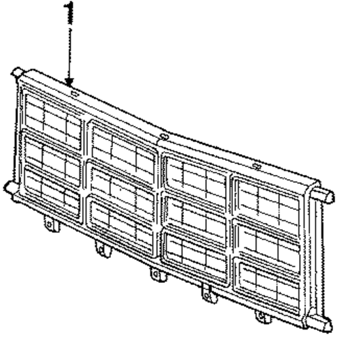 B150 GRILLE & COMPONENTS