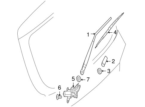 Reno WIPER & WASHER COMPONENTS 2
