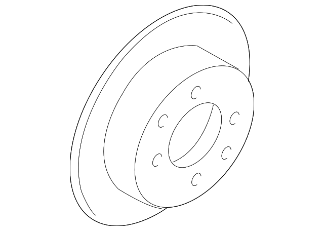 58411-2C700 ROTOR, RIGHT