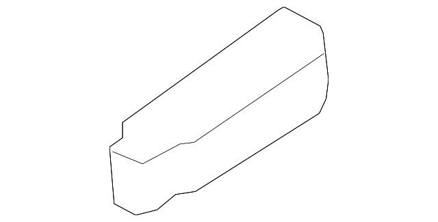 MR655317 Деталь UPPER CAP, RIGHT