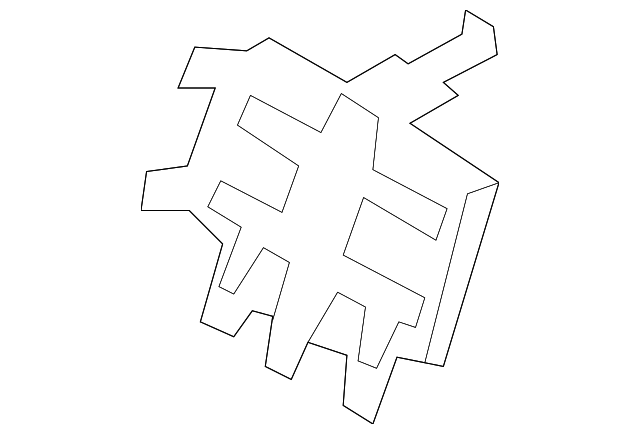 28055-CD00A Деталь DISPLAY UNIT BRACKET