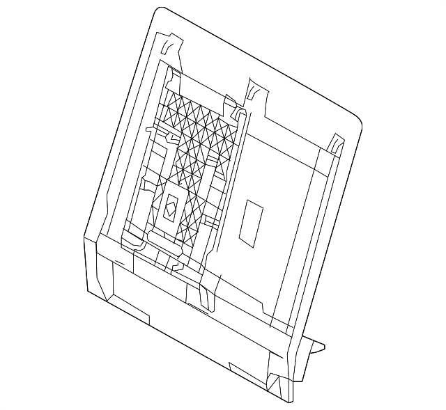 79207-0E070-B0 Деталь SEAT BACK PANEL