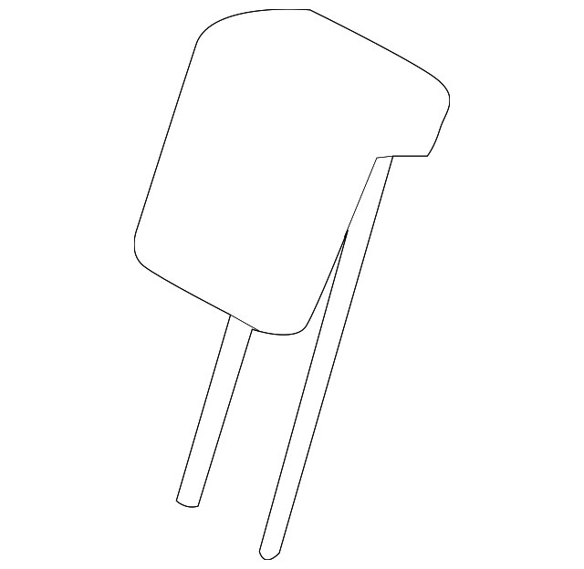 71970-0E180-B2 Деталь HEADREST, OUTER