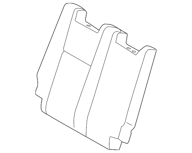 79023-0E050-C1 Деталь SEAT BACK COVER