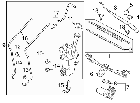 Sportage WIPER & WASHER COMPONENTS 2