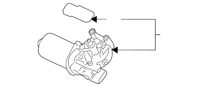 98110-3W000 Деталь WIPER MOTOR