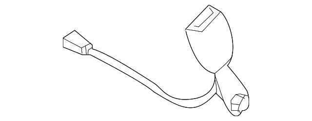 7000C807 Деталь BUCKLE END, RIGHT