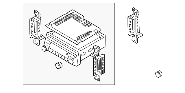 96140-2L100-4X Деталь RADIO