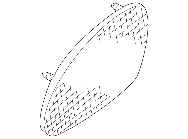 SX88XDVAB Деталь SPEAKER GRILLE, RIGHT