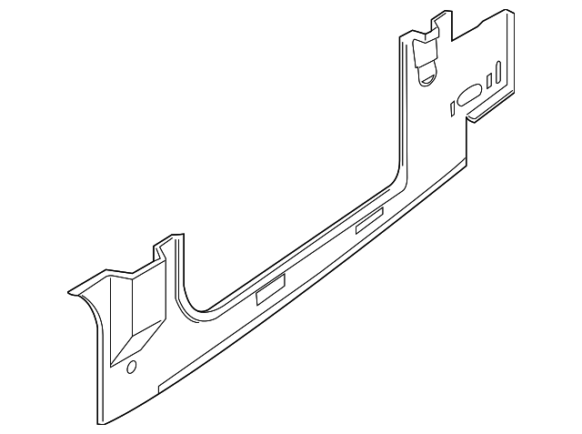 41-21-7-264-006 Деталь INNER ROCKER, RIGHT