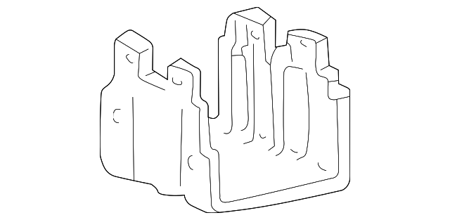 F85Z14A254AA Деталь MOUNT BRACKET