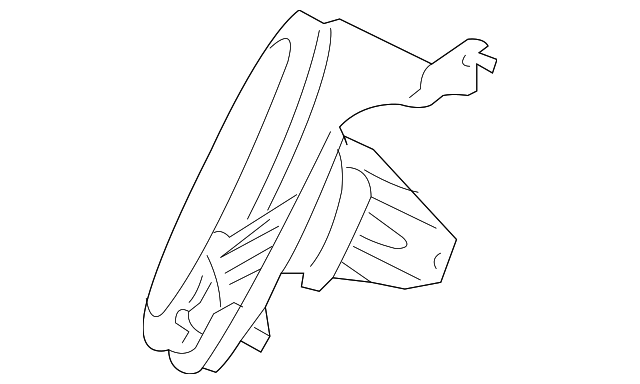 96350-4D102 REAR SPEAKER, LEFT
