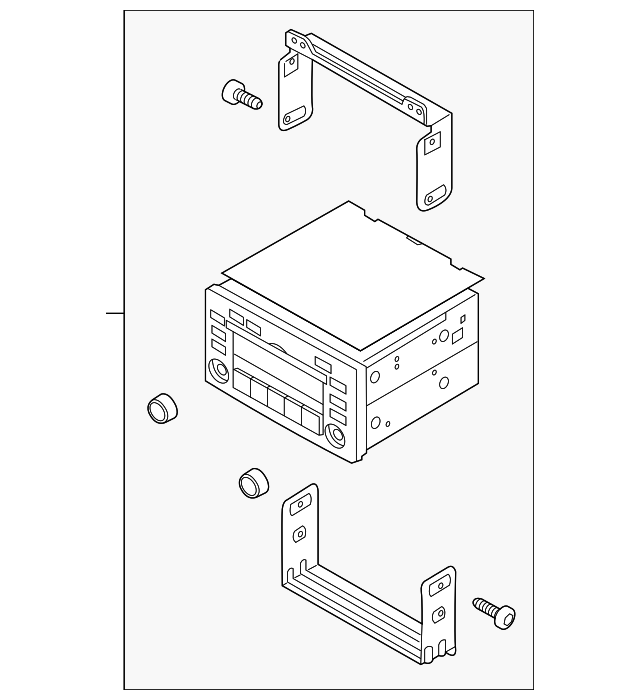 96190-4DBBJ RADIO