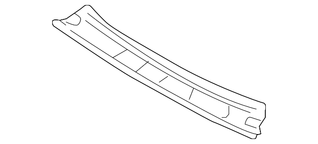 SU003-01374 Деталь W'SHIELD HEADER