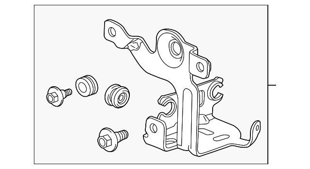 22821308 Деталь MOUNT BRACKET
