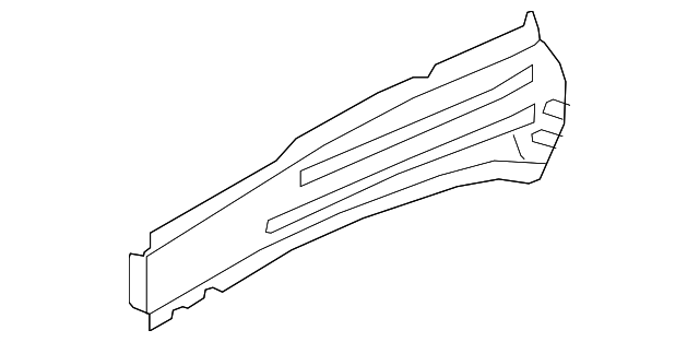 5220G496 Деталь INNER RAIL, RIGHT
