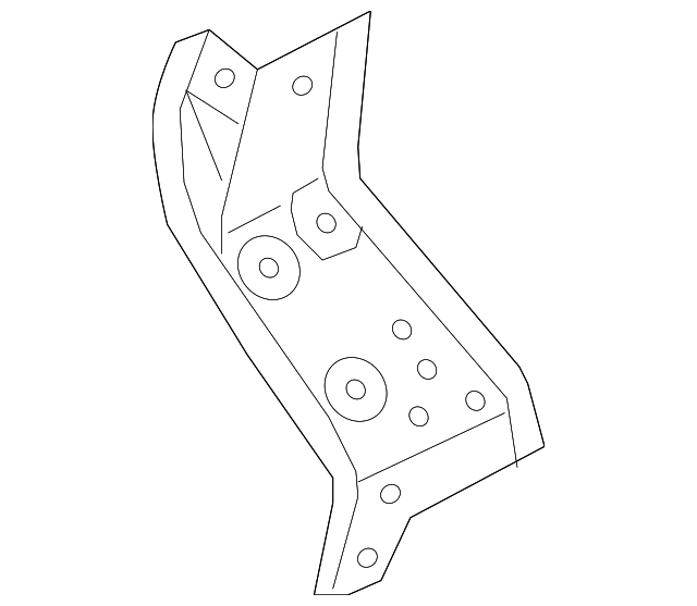 5220G501 Деталь GUSSET, LEFT