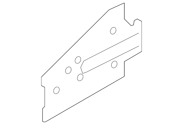 5220G504 Деталь UPPER INNER RAIL, RIGHT