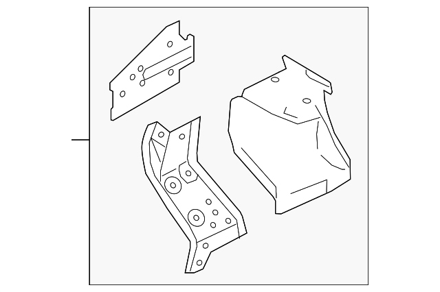 5220G499 Деталь APRON ASSY, LEFT