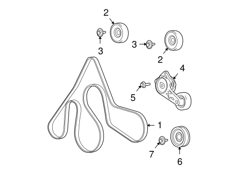 F-150 BELTS & PULLEYS