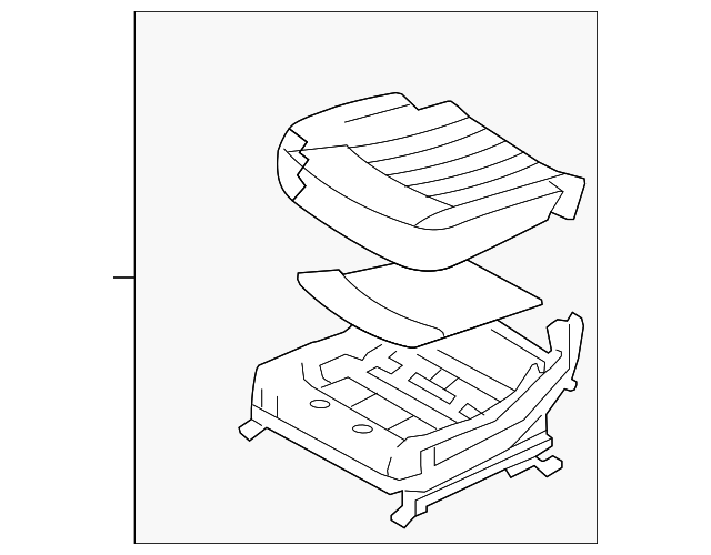88200-3M123-RHZ Деталь CUSHION ASSY
