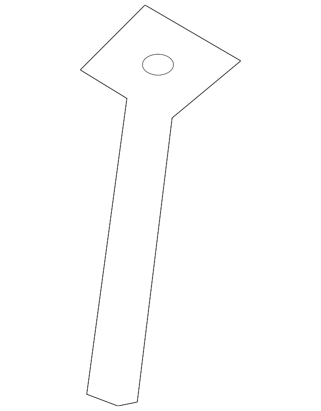 88480-3M200-M5 Деталь HEADREST GUIDE