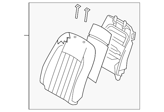 88400-3M153-RHF Деталь SEAT BACK ASSY