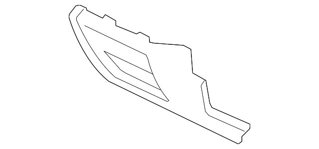 15135192 GRILLE, LEFT