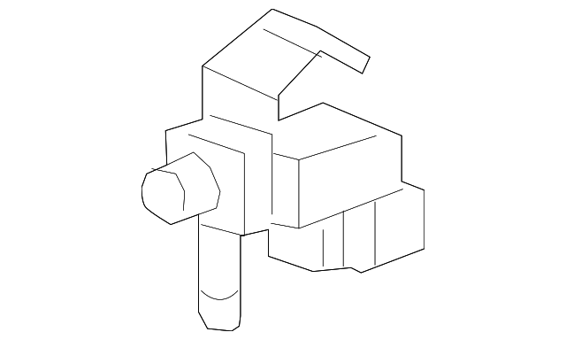12663590 Деталь BY-PASS VALVE, RIGHT