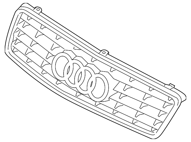 8H0-853-651-B-3FZ Деталь GRILLE