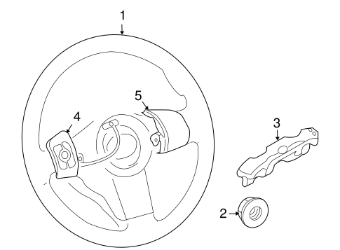 RAV4 STEERING WHEEL & TRIM