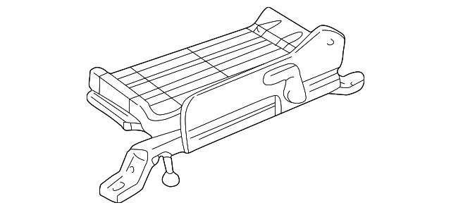 88954430 Деталь SEAT FRAME, LEFT