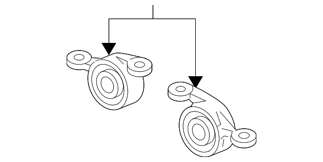 50710-TK5-A02 Деталь RUBBER, R. RR. DIFFERENTIAL MOUNTING (FR