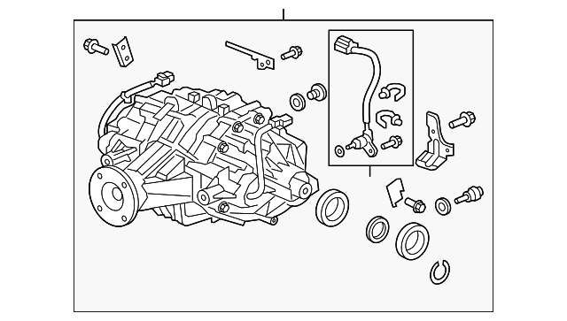 41200-RK7-000 Деталь CARRIER ASSY., RR. DIFFERENTIAL