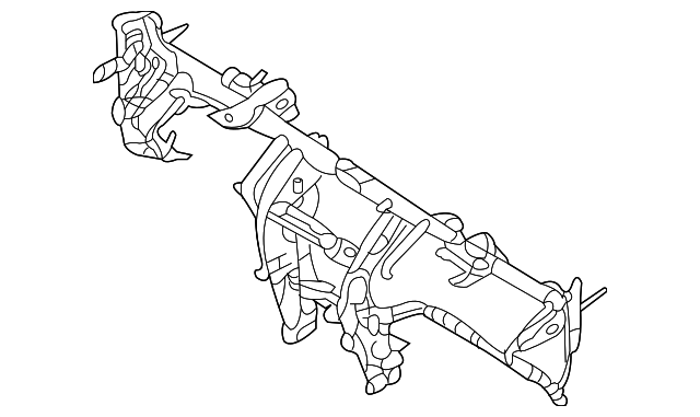 84410-4D500 Деталь REINF BEAM