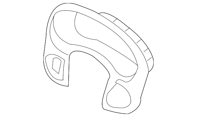 84830-4D000BQ Деталь CLUSTER BEZEL
