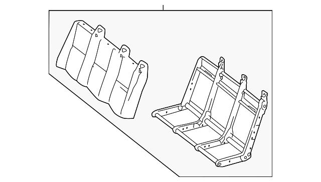1HG951A6AA Деталь SEAT BACK