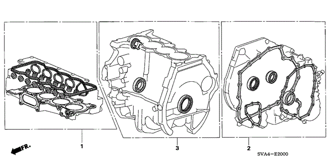 CIVIC COUPE GASKET KIT (1.8L)